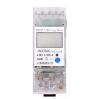 5(65)A 230V 50HZ Single Phase Din Rail KWH Watt Hour Energy Meter
