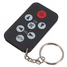 Universal Infrared IR Mini TV Remote Control Keychain Key Ring
