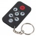 Universal Infrared IR Mini TV Remote Control Keychain Key Ring