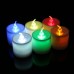 7 Color LED Monochrome Flash Candle Light Flicker Electronic Flameless