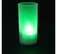 Romantic Flameless Blow Sound Sensor LED Candle Tea light