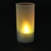 Romantic Flameless Blow Sound Sensor LED Candle Tea light