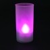 Romantic Flameless Blow Sound Sensor LED Candle Tea light