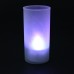 Romantic Flameless Blow Sound Sensor LED Candle Tea light