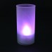 Romantic Flameless Blow Sound Sensor LED Candle Tea light