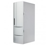USB Portable Mini Cooling And Heating Fridge Silver