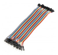 40Pcs 20cm Male To Female Jump Cable For Arduino