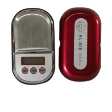 KL-888 Mini digital pocket scale (500g/0.1g) (Red)