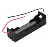 DIY 1 Slot 18650 Battery Holder With 2 Leads