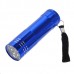 9 LED Pocket Torch Flashlight Camping Light Lamp AAA