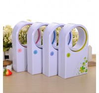 Mini Bladeless Fan Refrigeration No Leaf Air Conditioner USB Desktop