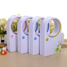 Mini Bladeless Fan Refrigeration No Leaf Air Conditioner USB Desktop