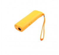 Yellow Ultrasonic Pet Dog Repeller Training Dog