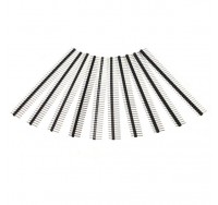 10 Pcs 40 Pin 2.54mm Single Row Male Pin Header Strip For Arduino Prototype Shield DIY