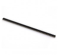 1Pcs 40Pin Single Row 2.54mm Round Female Header Pin