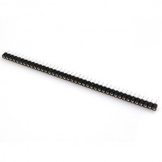 1Pcs 40Pin Single Row 2.54mm Round Female Header Pin