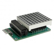5Pcs MAX7219 Dot Matrix Module DIY Kit SCM Control Module For Arduino