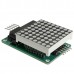 3Pcs MAX7219 Dot Matrix Module DIY Kit SCM Control Module For Arduino