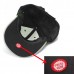 LED Light Glow Club Party Sports Athletic Black Fabric Travel Hat Cap