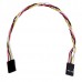 5 Pcs 4 Pin 20cm 2.54mm Jumper Wire Cables DuPont Line For Arduino