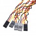 5 Pcs 3 Pin 20cm 2.54mm Jumper Wire Cables DuPont Line For Arduino