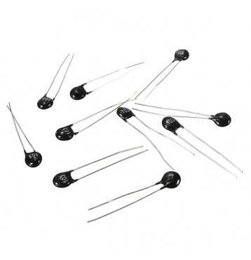 10 Pcs NTC Thermistor Temperature Sensor 10K OHM MF52-103 3435 1%