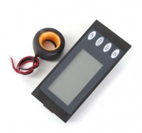 AC 100A Digital LED Power Meter Monitor Voltage KWh Time Ammeter With CT