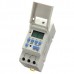 DC 12V Din Rail LCD Programmable Timer Switch Time Relay Switch