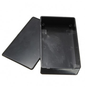 Black Plastic Electronic Box Instrument Case 100x60x25mm
