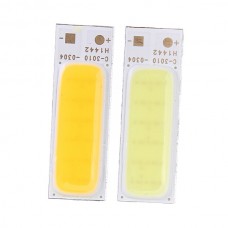 1.8W 12led COB LED Chip 130mA White/Warm White For DIY DC 12V