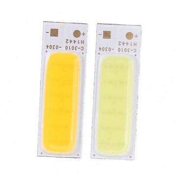 1.8W 12led COB LED Chip 130mA White/Warm White For DIY DC 12V
